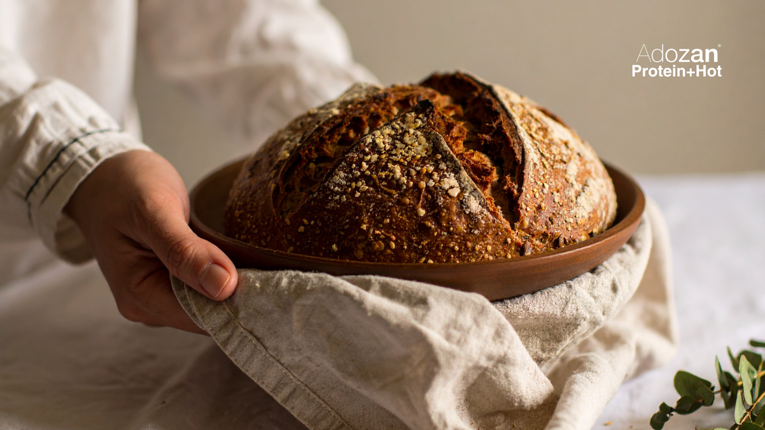 Pâine cu maia extra proteică