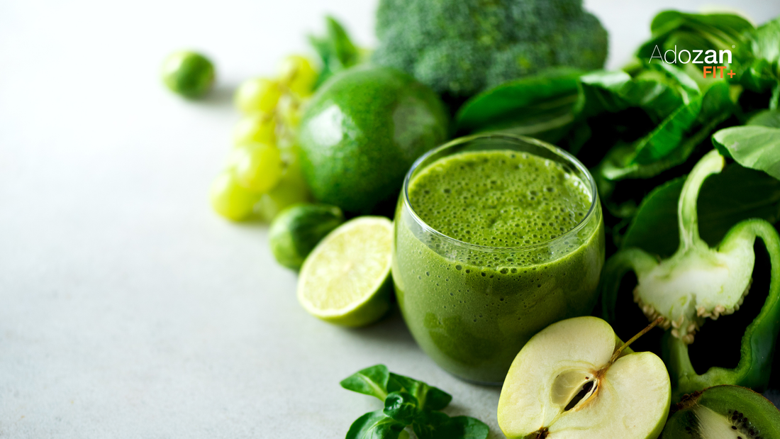 Green smoothie extra proteic