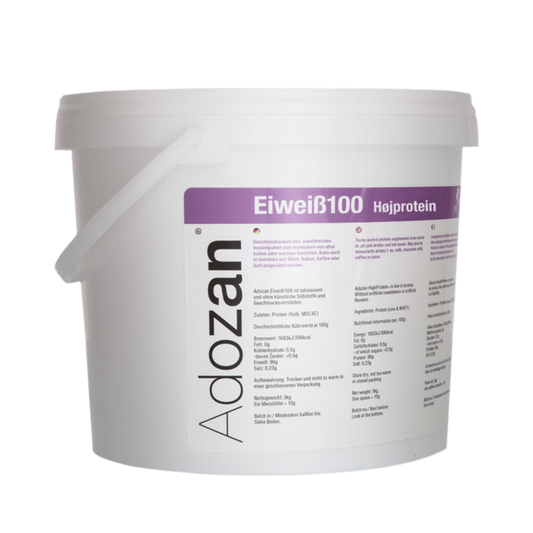 Pudră Proteică Adozan Protein+ Fără Aromă (99% Proteină Pură) - 3 kg