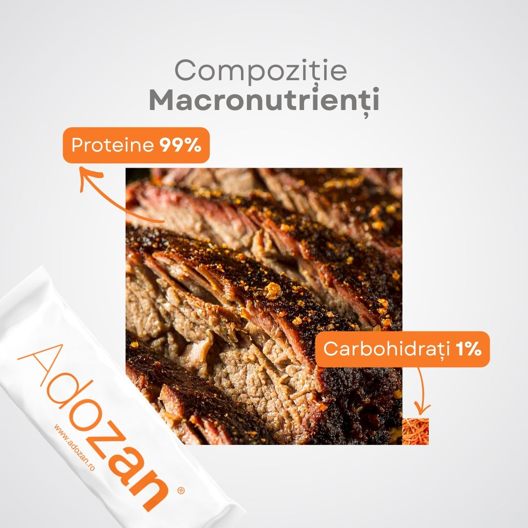 Pudră Proteică Termostabilă Adozan Protein+Hot Fără Aromă (99% Proteină) - 3 kg