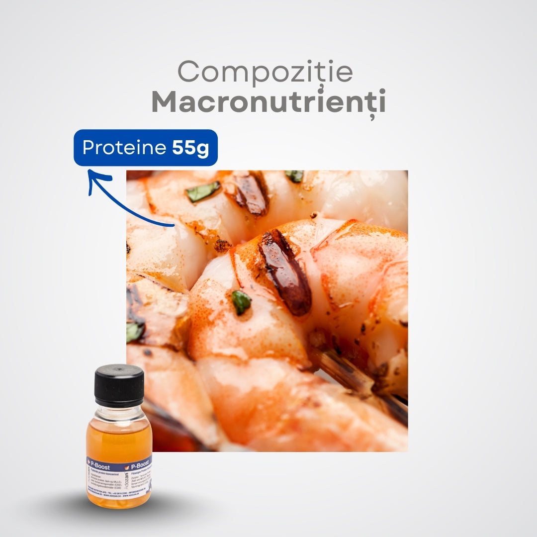 Proteină Lichidă Termostabilă P-Boost Fără Aromă - Flacon 50ml