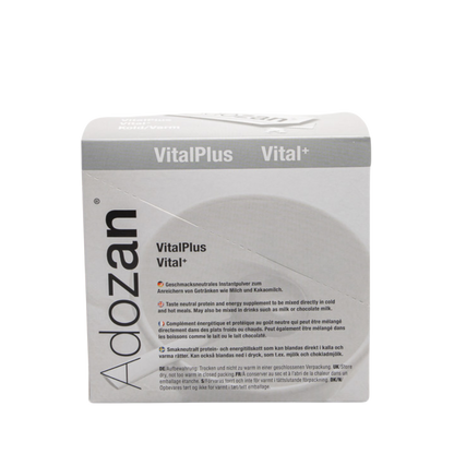 Pudră Nutritivă Completă Adozan Vital+ cu Fibre și Proteine ​​(Gust Neutru) - Plic 10 g