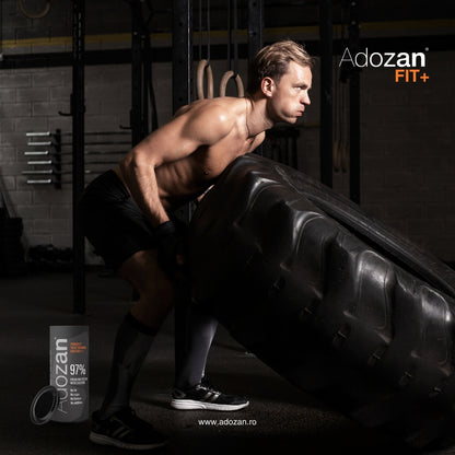 Pudră Proteică Adozan Fit+ Fără Aromă cu Creatină (97% Proteină) - 1 kg