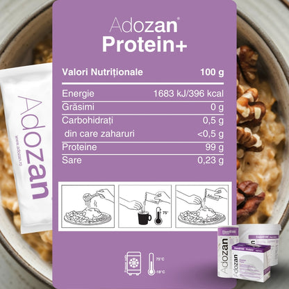 Pudră Proteică Adozan - Fără aromă - 1kg