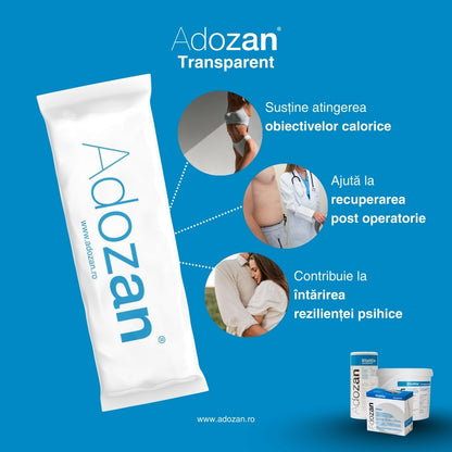 Pudră Nutritivă Completă Adozan Vital Klar (Transparent) - Plic 10 g