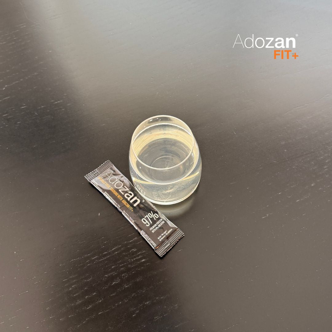 Pudră Proteică Adozan Fit+ Fără Aromă cu Creatină (97% Proteină) - 1 kg