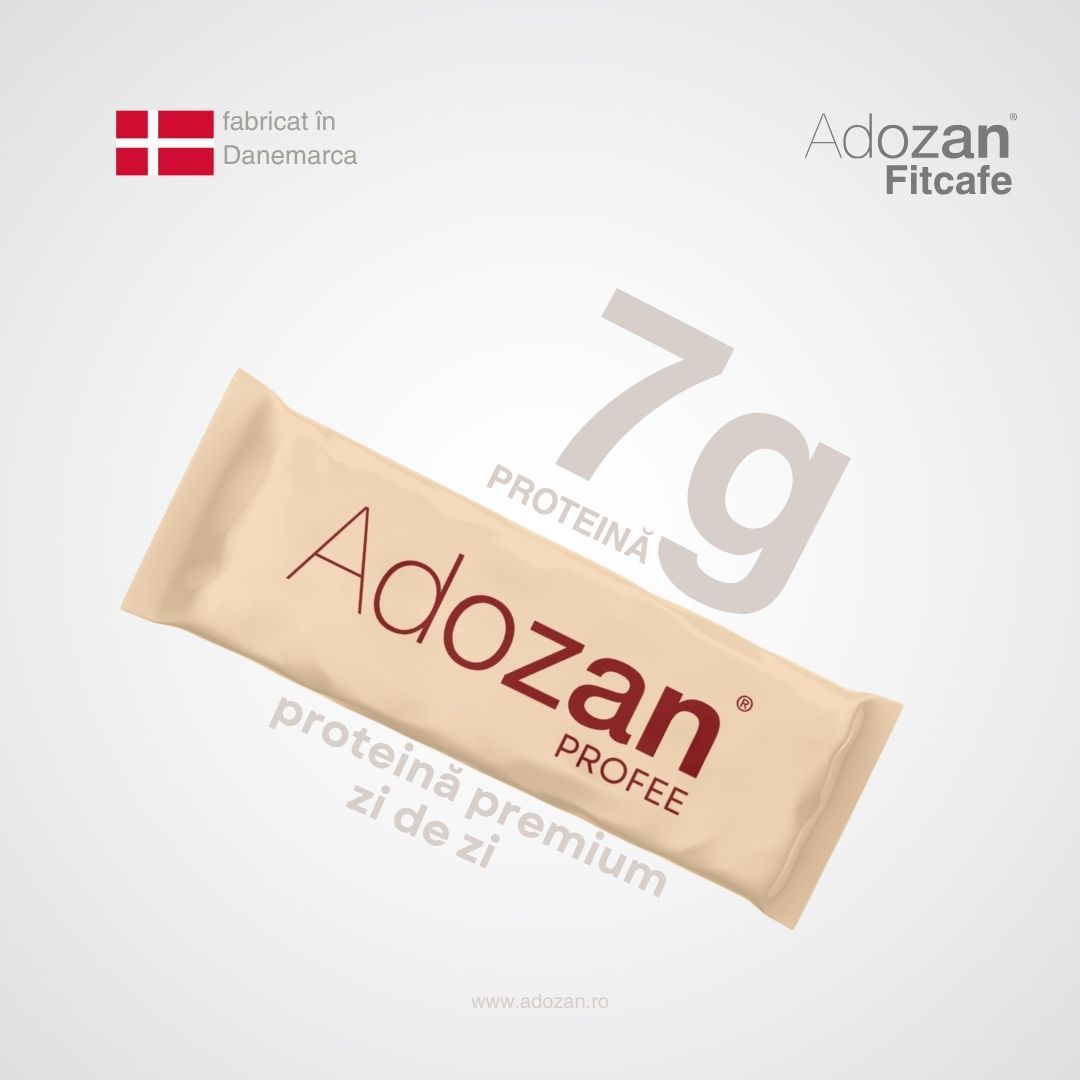 Cafea Instant Proteică Adozan Fitcafe (7 g Proteină/Plic)— Plic 10 g