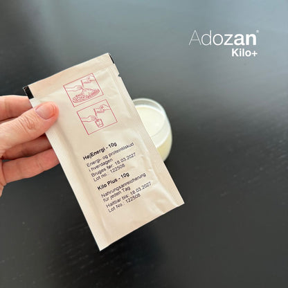 Pudră Hipercalorică Adozan Kilo+ Fără Aromă (Energie &amp; Proteine) - Plic 10 g