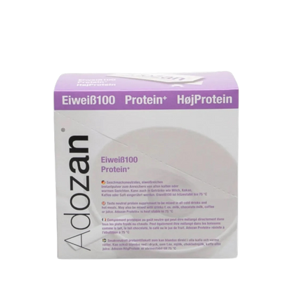 Pudră Proteică Adozan Protein+ Fără Aromă (99% Proteină Pură) - Cutie 20 Plicuri