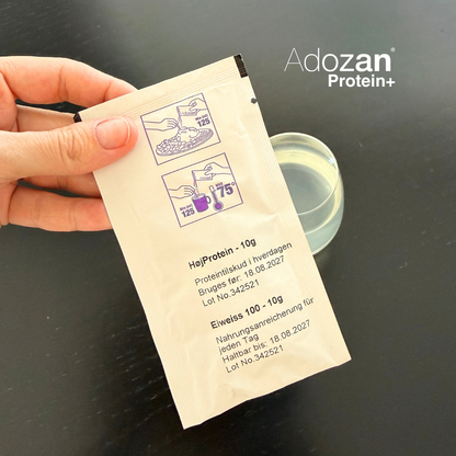 Pudră Proteică Adozan Protein+ Fără Aromă (99% Proteină Pură) - Plic 10 g