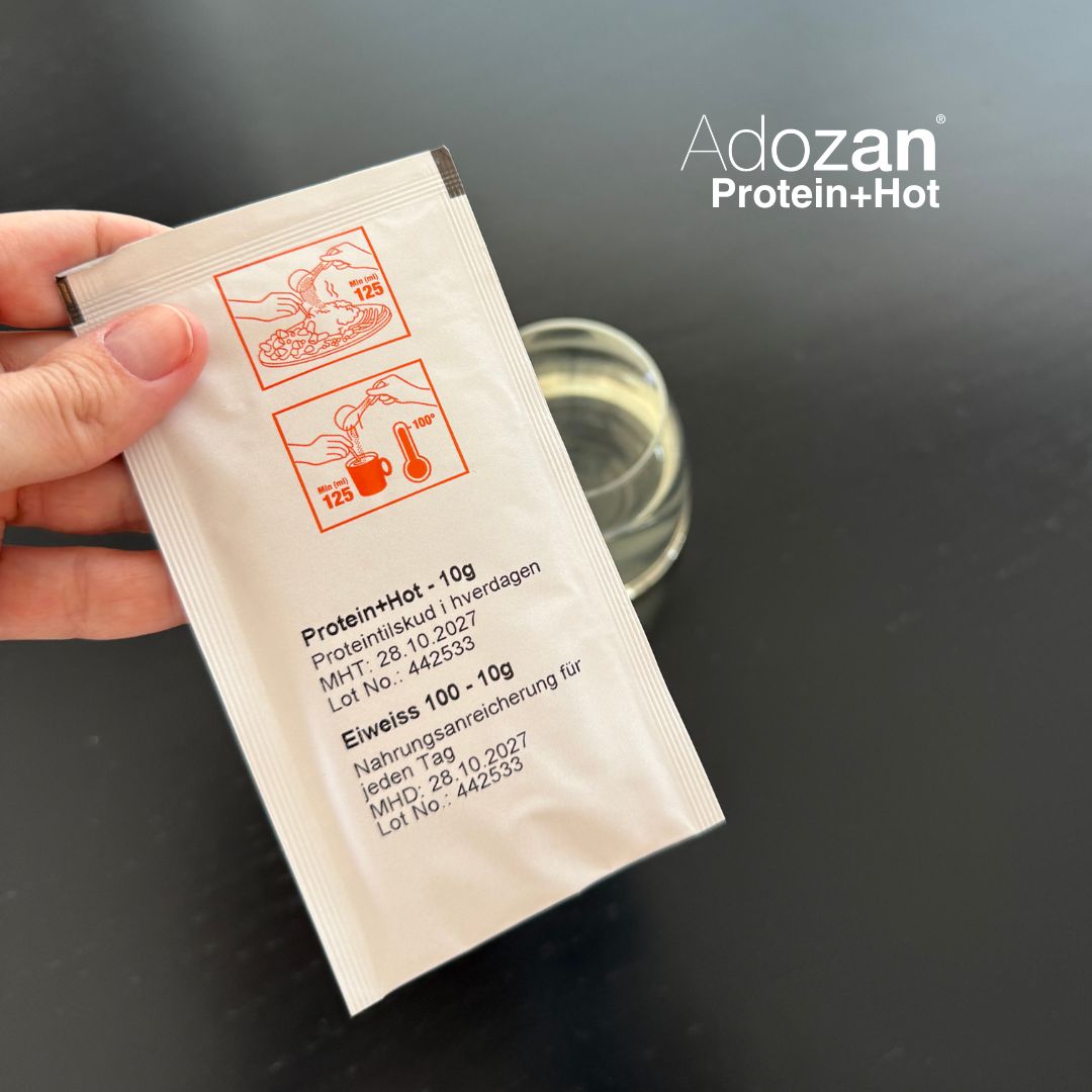 Pudră Proteică Termostabilă Adozan Protein+Hot Fără Aromă (99% Proteină) - 3 kg