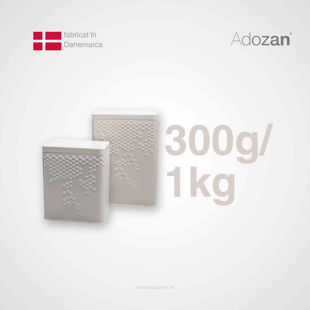 Cutie Depozitare Adozan - Design Elegant, Metalică (Bej)