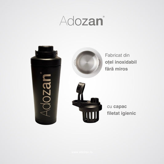 Shaker Adozan din Oțel Inoxidabil cu Tehnologie Vacuum - 700 ml